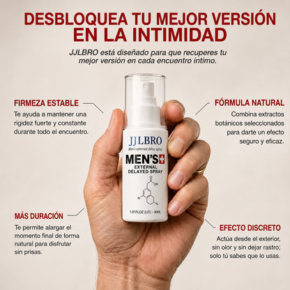 JJLBRO Spray de Rendimiento Masculino