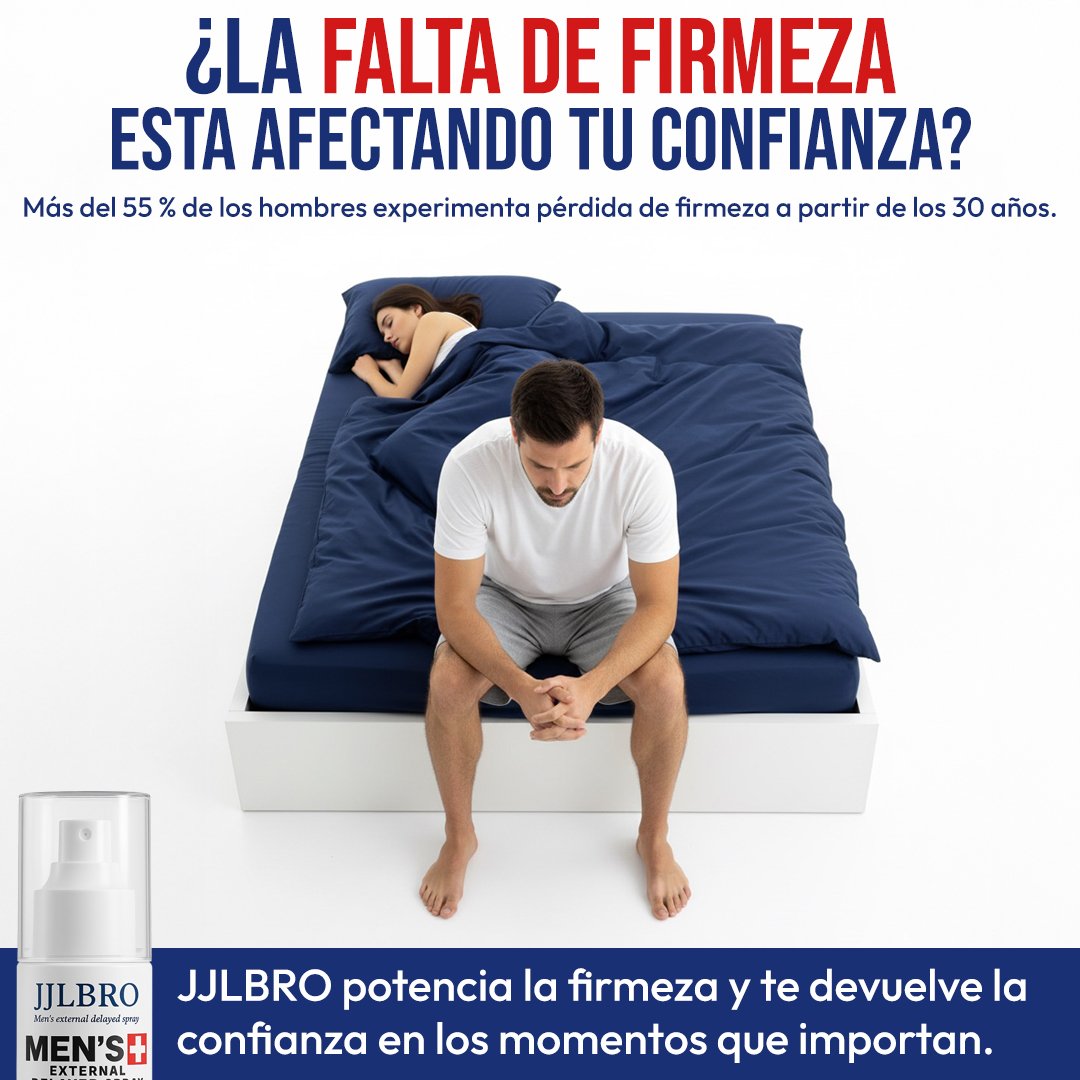 JJLBRO Spray de Rendimiento Masculino